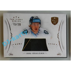 2021/22 OFS The Final Series Joona Jääskeläinen #STI-JAJ 15/20 Game Used Stick Gold