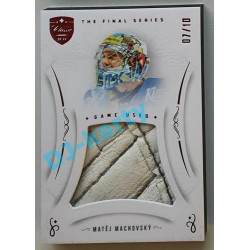 2021/22 OFS The Final Series Matěj Machovský #MEM-MM 07/10 Game Used Red