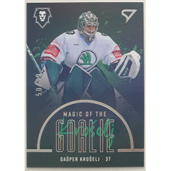 2022/23 Sportzoo ELH 1. série #MG-06 Gašper Krošelj Magic of the Goalie Limited xx/99