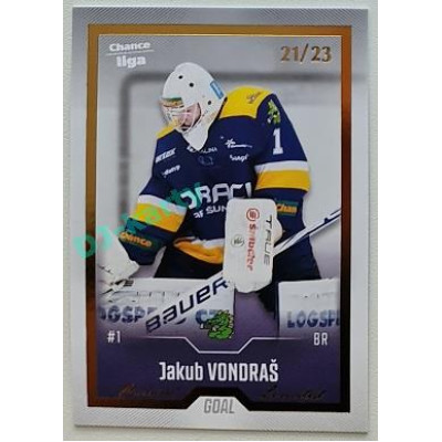 2022/23 Goal Cards Chance Liga Update #488 Jakub Vondraš Gold xx/23