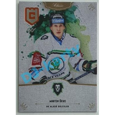 2020/21 OFS 2. série Martin Ševc #CAP-MŠE 1/1 Captains Ice Water
