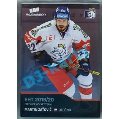 2020 MK reprezentace Martin Zaťovič EHT #42 Blue Promo