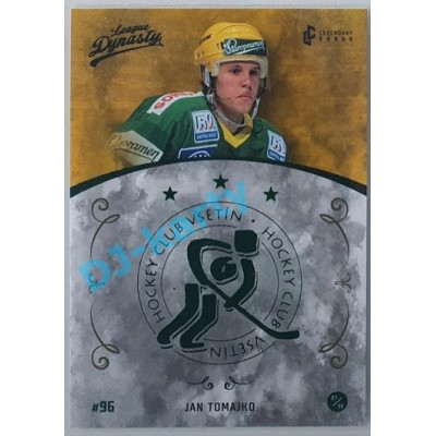 2021 Legendary Cards League Dynasty Vsetín Jan Tomajko #89
