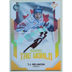 2021/22 Sportzoo TIPSPORT ELH 2. série #AWS-01 T. J. Melancon Around The World Auto 50/90