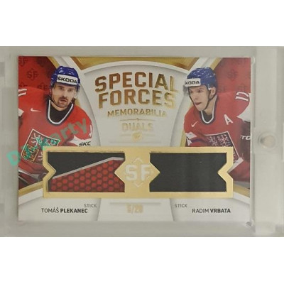 2021/22 MK reprezentace #SFMD-9 Tomáš Plekanec / Radim Vrbata Special Forces Dual 5/20