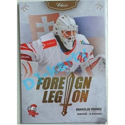 2020/21 OFS 2. série Branislav Konrád #FL-BKO Foreign Legion GOLD /77