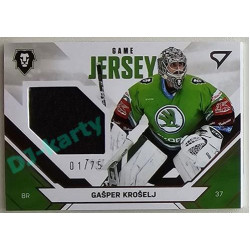 2021/22 Sportzoo TIPSPORT ELH Gašper Krošelj #JS-GK 01/75 Game Jersey