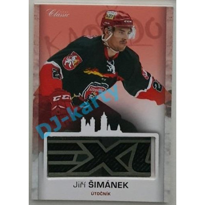 2017 OFS Mountfield Cup Jiří Šimánek #16 6/9 Game Used Stick