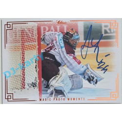 2021/22 OFS The Final Series Tomáš Pöpperle #MPM-029 05/15 Magic Photo Moments Signature