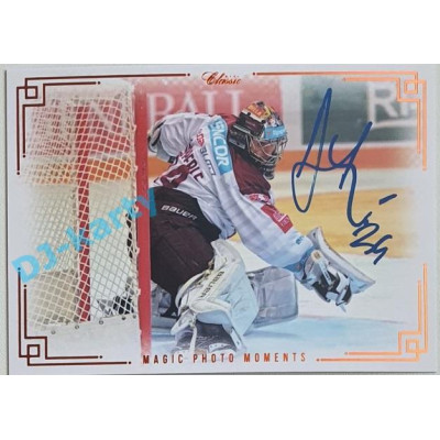 2021/22 OFS The Final Series Tomáš Pöpperle #MPM-029 05/15 Magic Photo Moments Signature