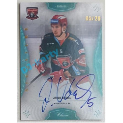 2021/22 OFS The Final Series Jakub Váchal #325 05/20 Bonus Signature Rainbow