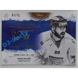 2021/22 OFS The Final Series Jakub Sklenář #MS-JSK 01/15 Bonus Signature Milestones