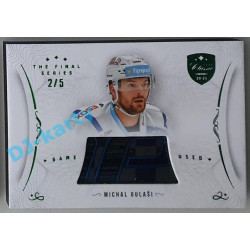 2021/22 OFS The Final Series Michal Gulaši #STI-GUI 2/5 Game Used Stick Emerald