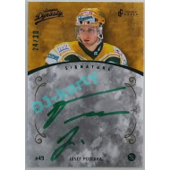2021 Legendary Cards League Dynasty Vsetín Josef Podlaha #20 24/30 Signature