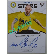 2021/22 Sportzoo Fortuna Liga Pavel Moulis #S1-PM 160/199 Signed Stars level 1