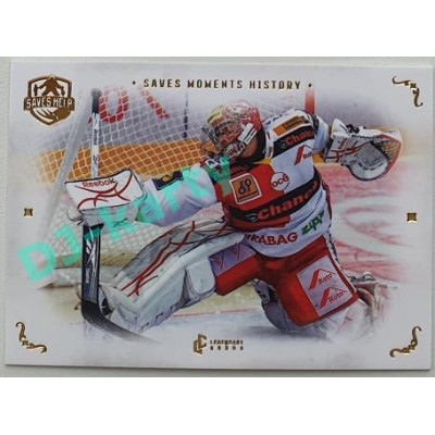 2021/22 Legendary Cards SAVES HELP MEMORABILIA SERIES #SMH-6 Miroslav Kopřiva Saves Moments History Gold /155