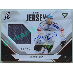 2021/22 Sportzoo TIPSPORT ELH 2. série #JS-JF Jakub Flek Game Jersey Auto 10/25