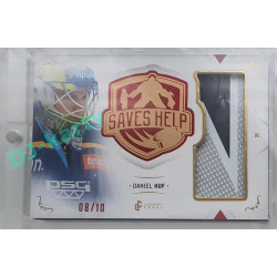 2021/22 Legendary Cards SAVES HELP MEMORABILIA SERIES #SHM-09 Daniel Huf Memorabilia Red 08/10