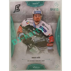 2020/21 OFS 1. série David Kaše #168 04/15 Blue Aquadropp