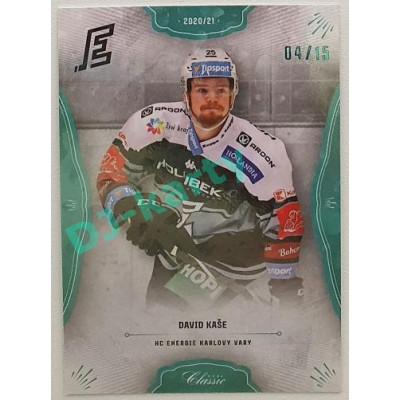 2020/21 OFS 1. série David Kaše #168 04/15 Blue Aquadropp