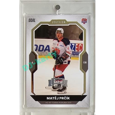 2023/24 Goal cards Chance Liga 2. série #260 Matěj Prčík Expo Silver 1of7
