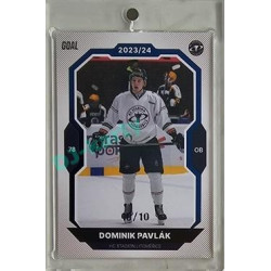 2023/24 Goal cards Chance Liga 2. série #273 Dominik Pavlák Blue 10/10
