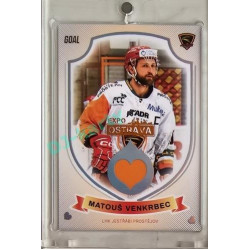 2023/24 Goal cards Chance Liga O kapku lepší hokej #07 Matouš Venkrbec Expo Ostrava 1of5