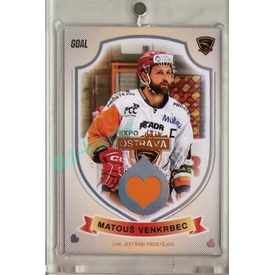 2023/24 Goal cards Chance Liga O kapku lepší hokej #07 Matouš Venkrbec Expo Ostrava 1of5