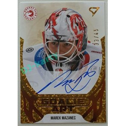 2022/23 Sportzoo ELH 2. série #GAS-MM Marek Mazanec Goalie Art AUTO xx/45