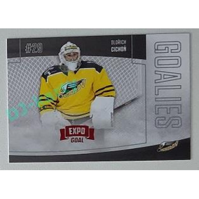 2022/23 Goal Cards Chance #G-21 Oldřich Cichoň Goalies Expo x/3