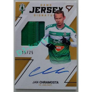 2022/23 Sportzoo Fortuna Liga 2. série #GJS-JC Jan Chramosta Game Jersey Auto 15/25