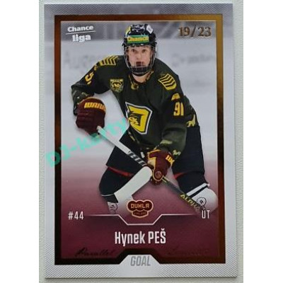 2022/23 Goal Cards Chance Liga Update #408 Hynek Peš Gold xx/23