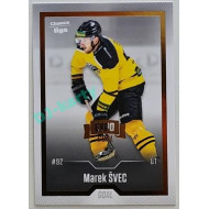 2022/23 Goal Cards Chance Liga 2. série #243 Marek Švec Expo Gold 1 of 3