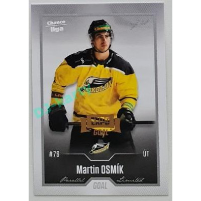 2022/23 Goal Cards Chance Liga 2. série #240 Martin Osmík Expo Silver 1 of 3