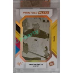 2023 MK The Gamers #PP-DS David Sklenička 2022 Printing Plate 1/1 Yellow
