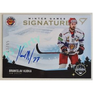 2023 Sportzoo Winter Games #WS1-BK Branislav Kubka Signature Level 1 41/65