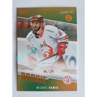 2022/23 Goal Cards Chance Liga 2. série #RO-14 Michal Ramik Rookiel Parallel 19/29