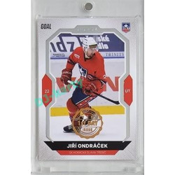 2023/24 Goal cards Chance Liga 2. série #245 Jiří Ondráček 1st day of issue