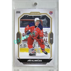 2023/24 Goal cards Chance Liga 2. série #261 Jiří Klimíček Expo Silver 1of7