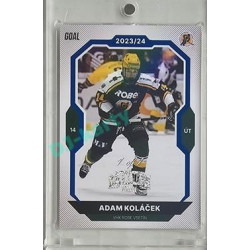 2023/24 Goal cards Chance Liga 2. série #229 Adam Koláček Blue Expo 1of1