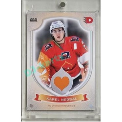 2023/24 Goal cards Chance Liga O kapku lepší hokej #20 Karel Nedbal Parallel xx/20