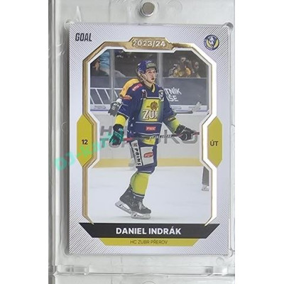 2023/24 Goal cards Chance Liga 1. série #108 Daniel Indrák Gold 1of20