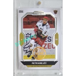 2023/24 Goal cards Chance Liga 2. série #247 Petr Krejčí 1st day of issue