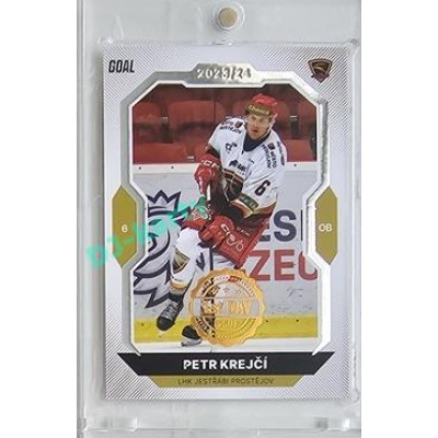 2023/24 Goal cards Chance Liga 2. série #247 Petr Krejčí 1st day of issue