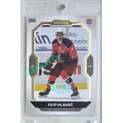 2023/24 Goal cards Chance Liga 2. série #262 Filip Hlaváč Expo Silver 1of7
