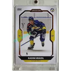 2023/24 Goal cards Chance Liga 1. série #109 Radim Hradil Gold 1of20