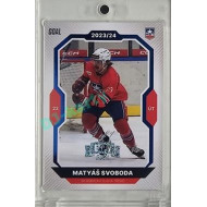 2023/24 Goal cards Chance Liga 2. série #240 Matyáš Svoboda Blue Expo 1of1