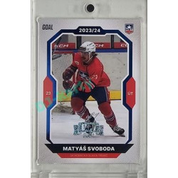 2023/24 Goal cards Chance Liga 2. série #240 Matyáš Svoboda Blue Expo 1of1