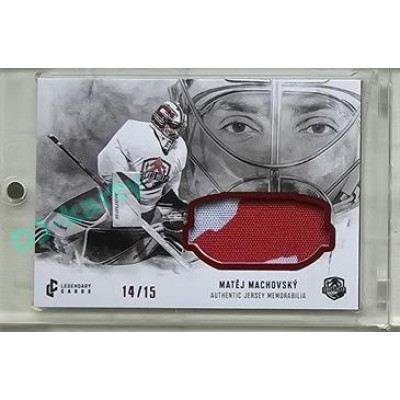 2024 LC Saves Help 5th Anniversary Edition #SHJ-02 Matěj Machovský Game Jersey Red 14/15