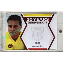2024 MK Stadion znovu v akci #30YA-15 Radek Měsíček Red parallel xx/35